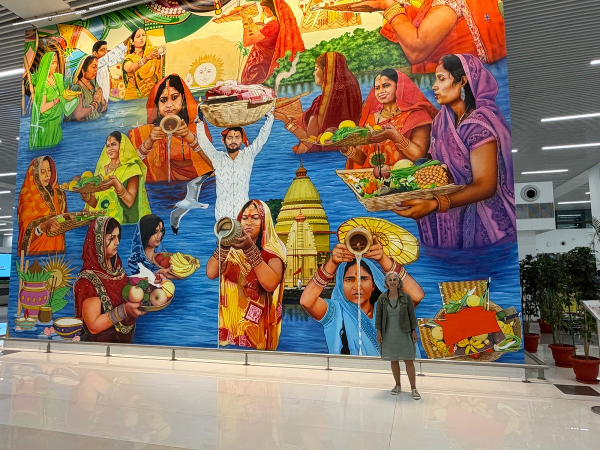An Indian welcome.